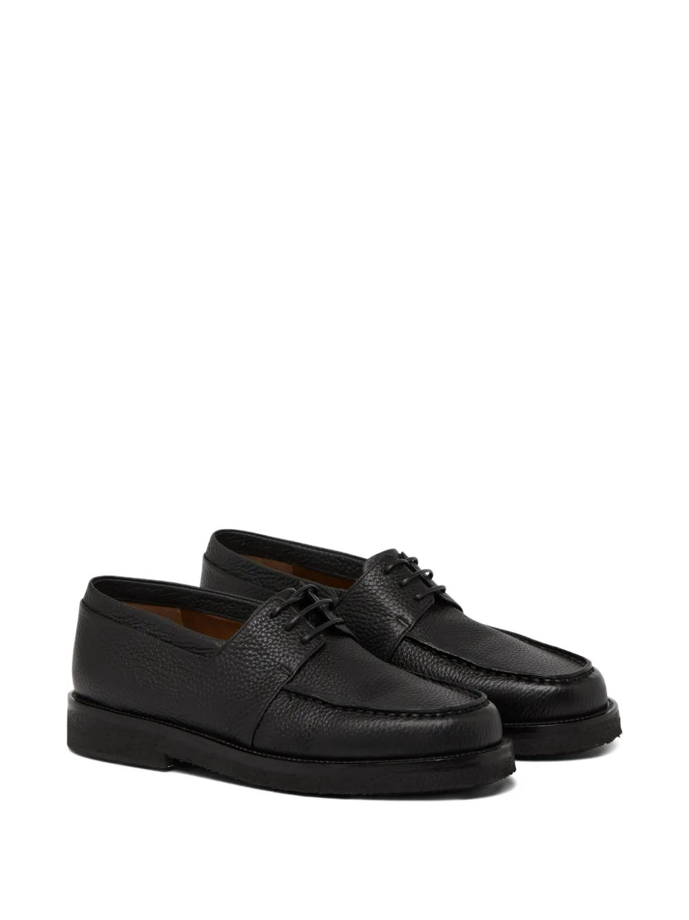 Marsèll Bootschoenen van bewerkt leer Zwart