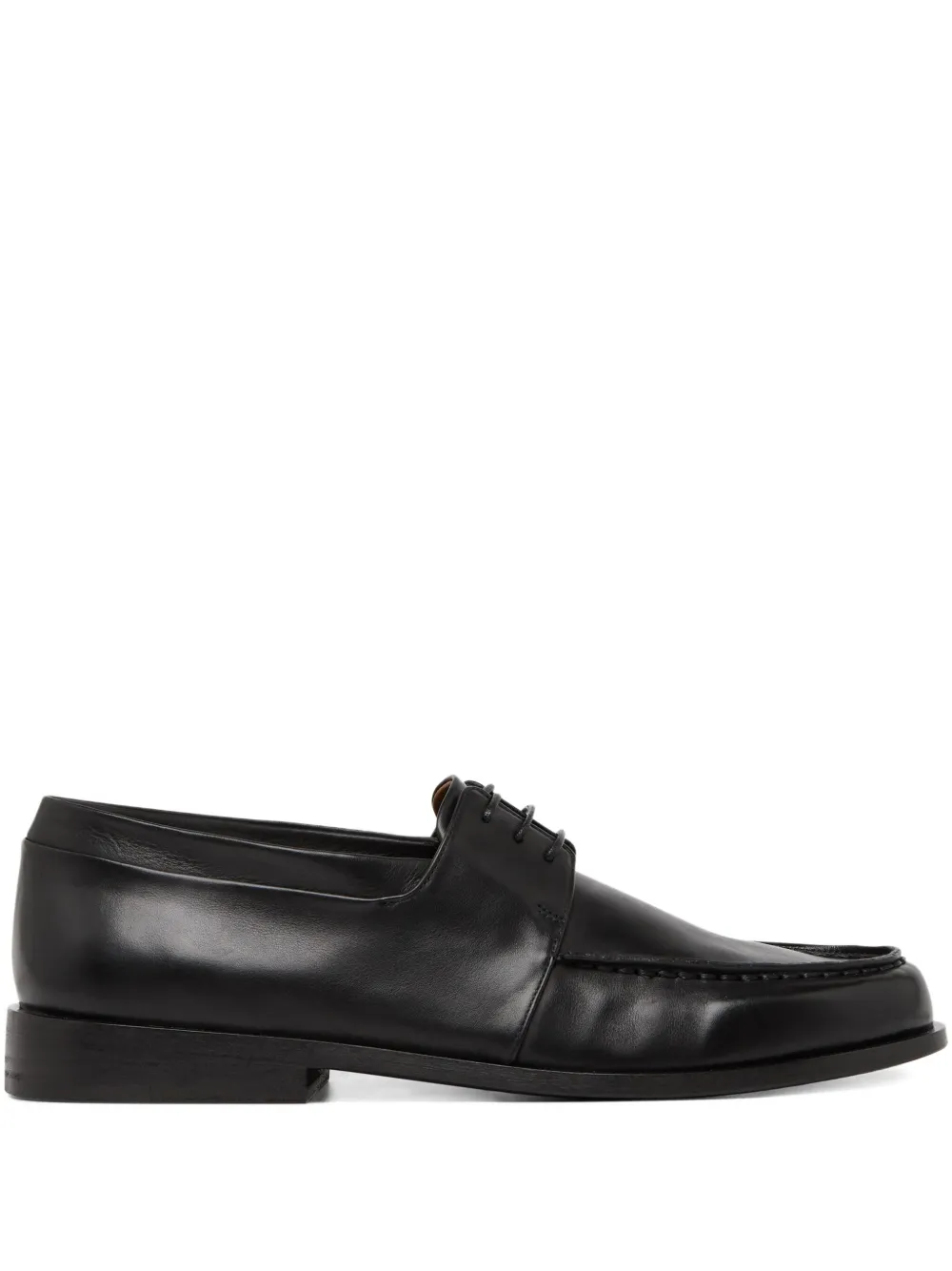 Marsèll leather lace-up derby shoes Black