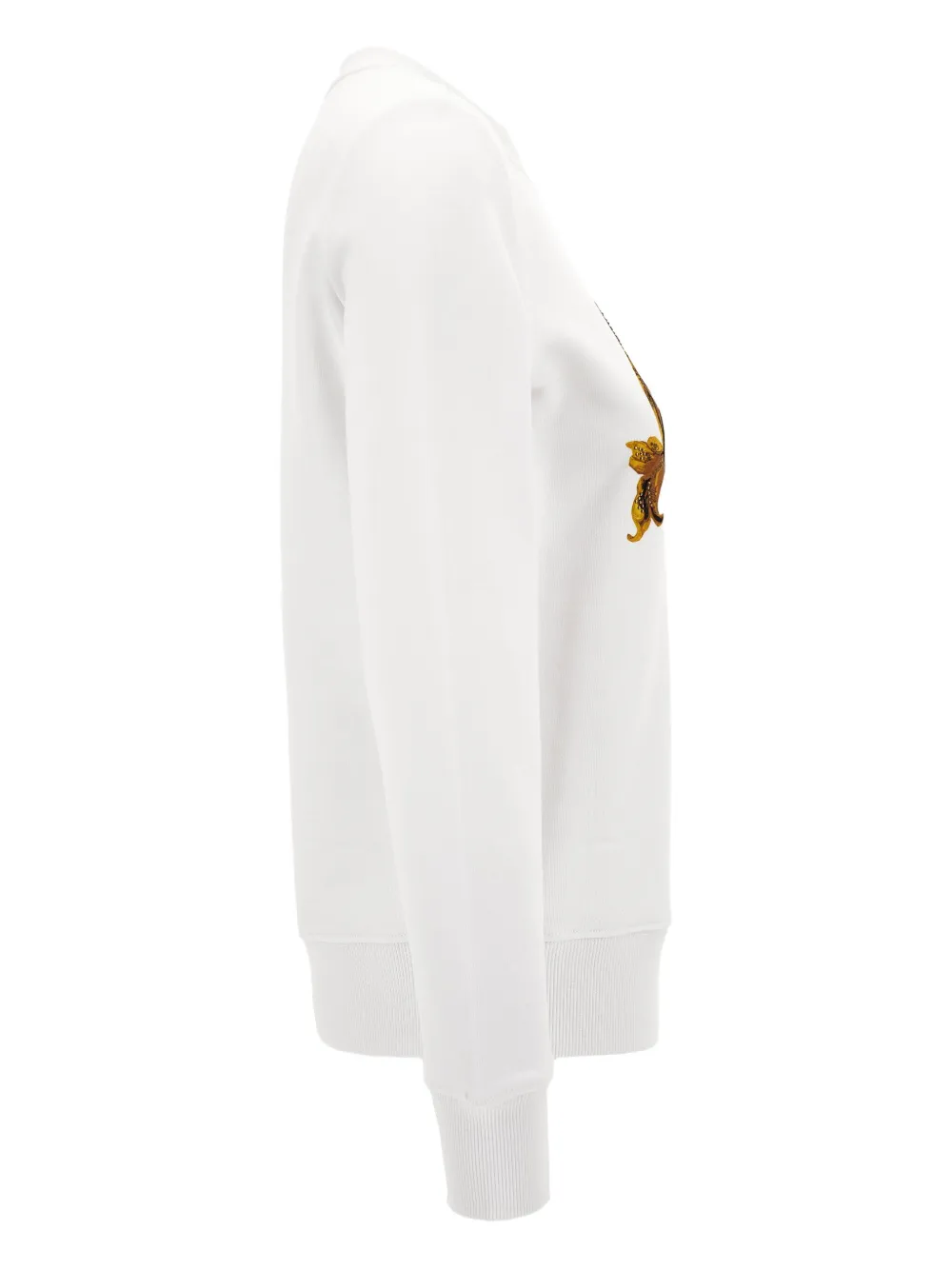 Versace Jeans Couture logo-print sweatshirt Wit