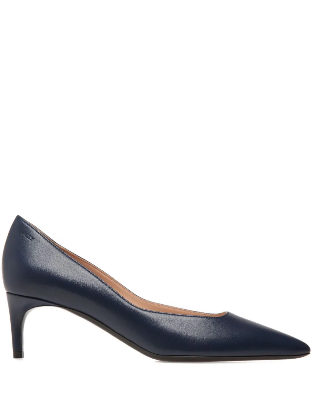 Bally leather pointed-toe heeled pumps Blauw