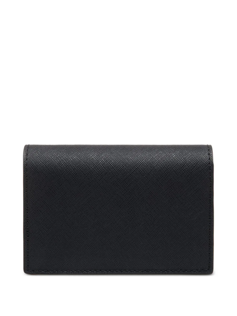 Bally Leren pasjeshouder met lintdetail Blauw