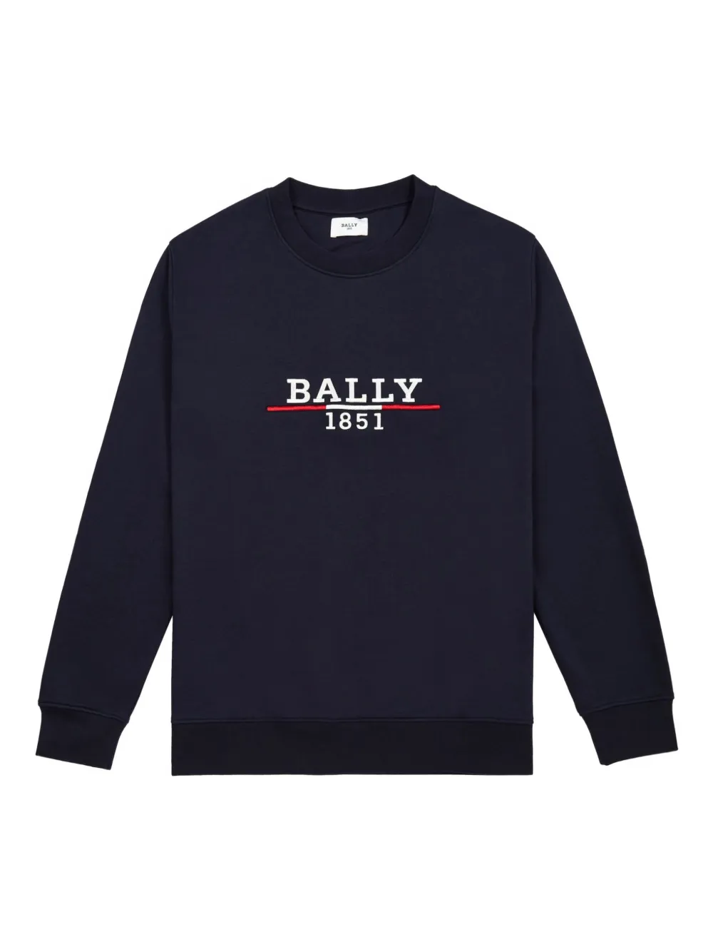 Bally Sweater met geborduurd logo Blauw
