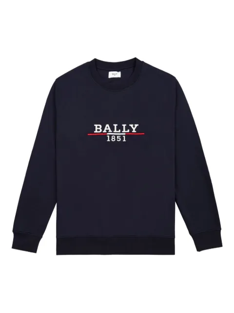 Bally embroidered-logo sweatshirt