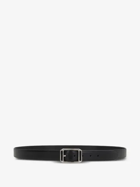 TOM FORD rectangle-buckle leather belt