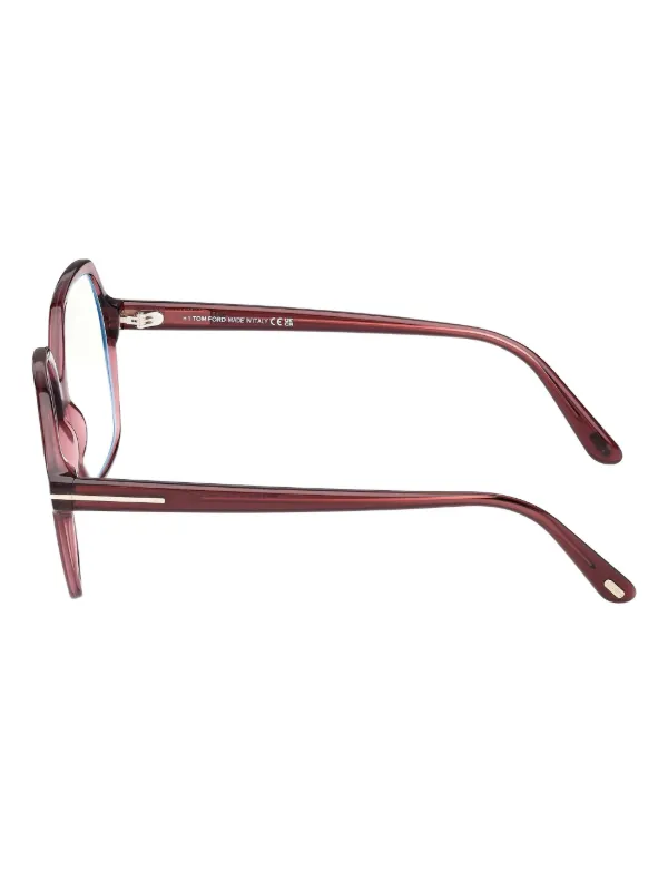 TOM FORD Eyewear Occhiali FT6062B Rosso FARFETCH IT