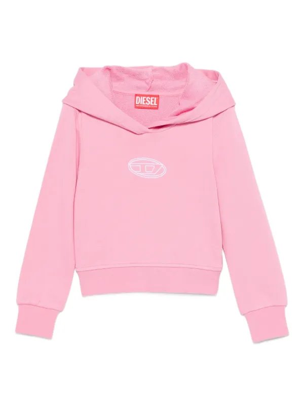 Diesel Kids Oval D パーカー | ピンク | FARFETCH JP