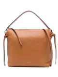 GIANNI CHIARINI Brina drawstring top-handle shoulder bag - Brown
