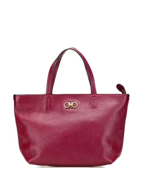 Ferragamo Pre-Owned 2000-2025 Leather Gancini tote bag