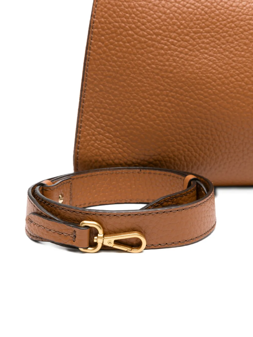 GIANNI CHIARINI Farah leren tas Bruin