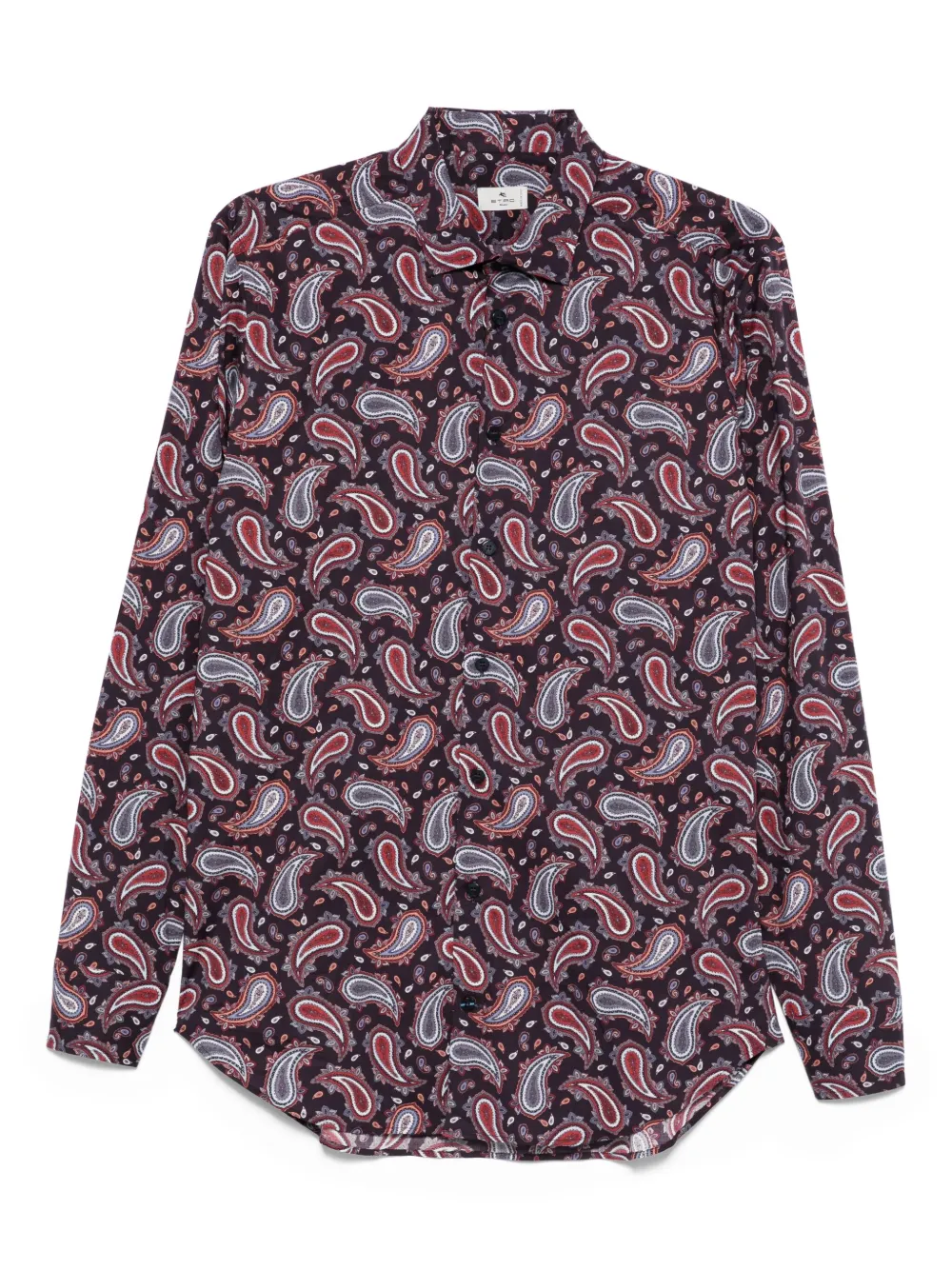 ETRO Overhemd met paisley-print Paars