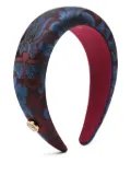 ETRO paisley-print padded headband - Red