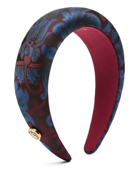 ETRO paisley-print padded headband