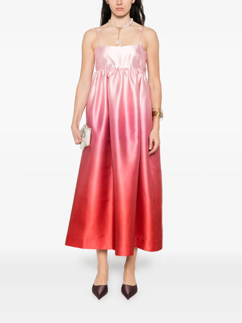ALEMAIS Inez ombré midi dress | Cocktail & Party Dresses | Image 2