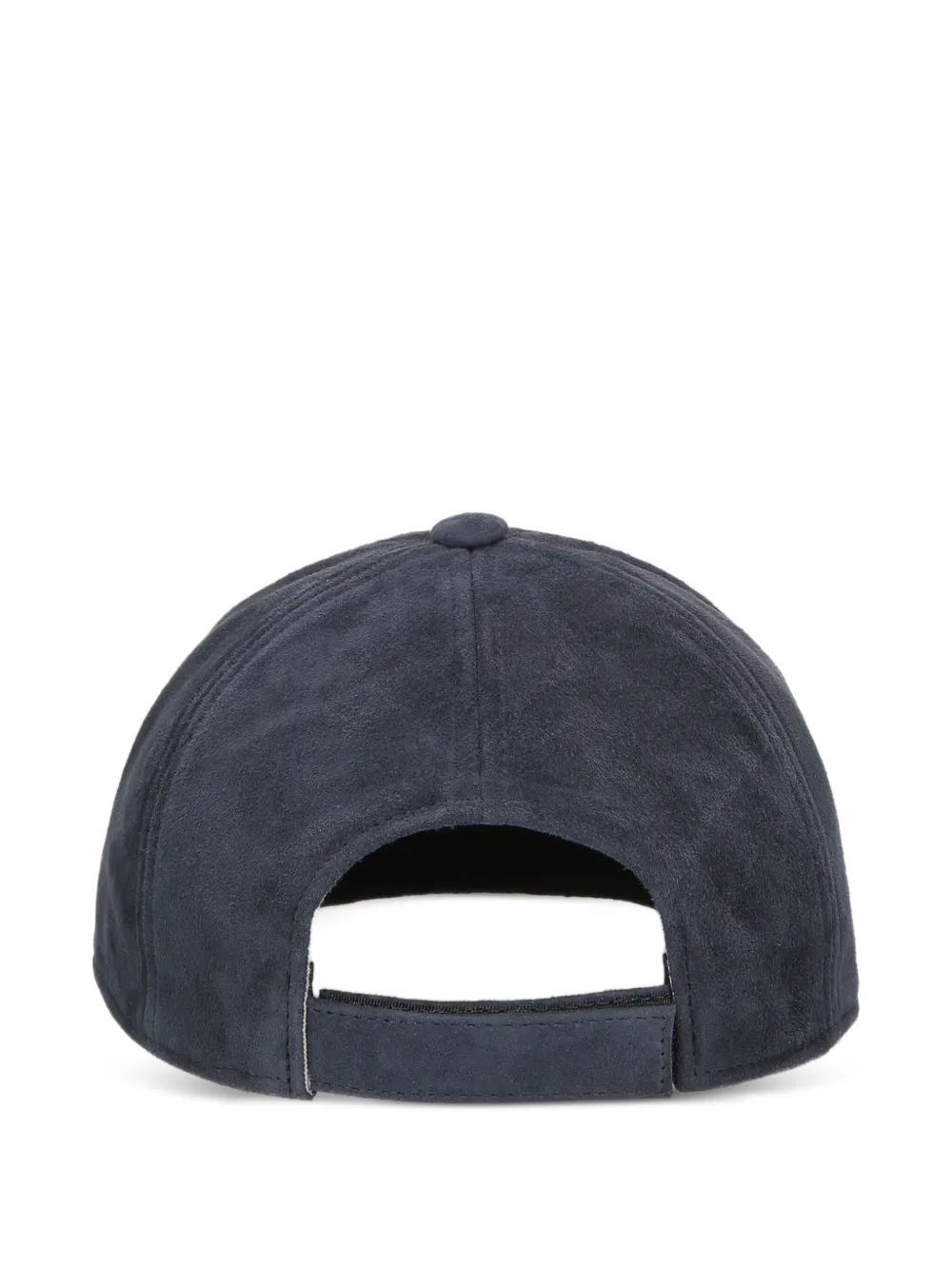 Borsalino Otis honkbalpet met logoplakkaat - Blauw