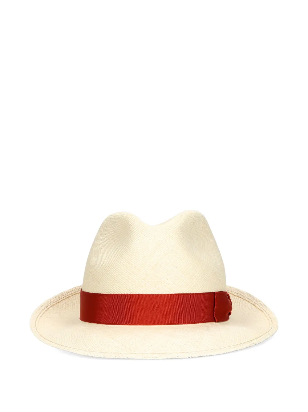 Borsalino Panama Quito hoed met lint afwerking Beige