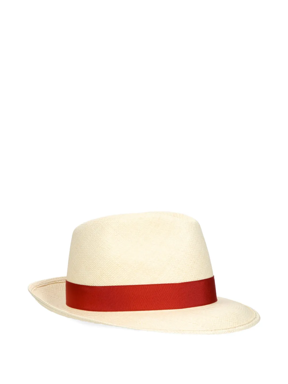 Borsalino Panama Quito hoed met lint afwerking Beige