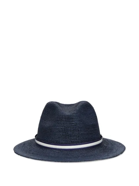 Borsalino Argentina crochet-texture hat