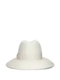 Borsalino Claudette Panama wide-brim hat - Neutrals