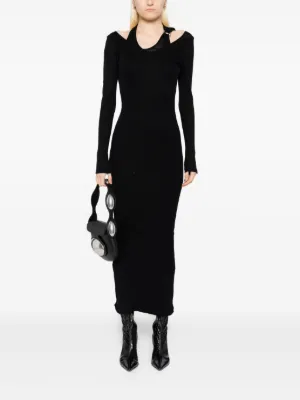 GAULTIER　ゴルチエ　イタリア製　ロングドレス　ワンピース　黒　ブラック 楽天市場】ジャンポールゴルチエ（ワンピース｜レディース
