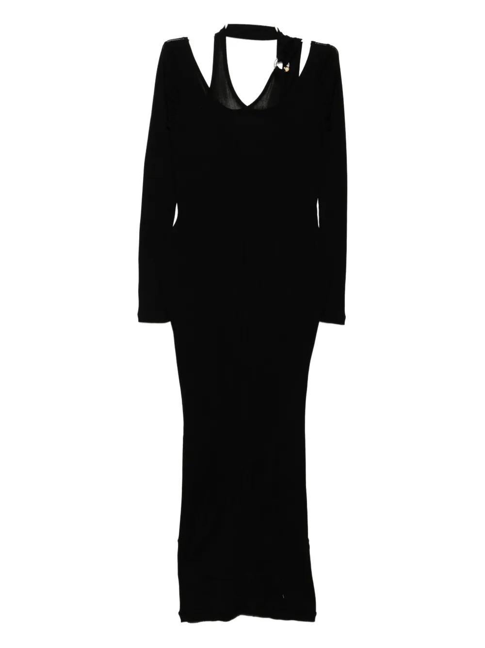 Jean Paul Gaultier cotton dress Zwart