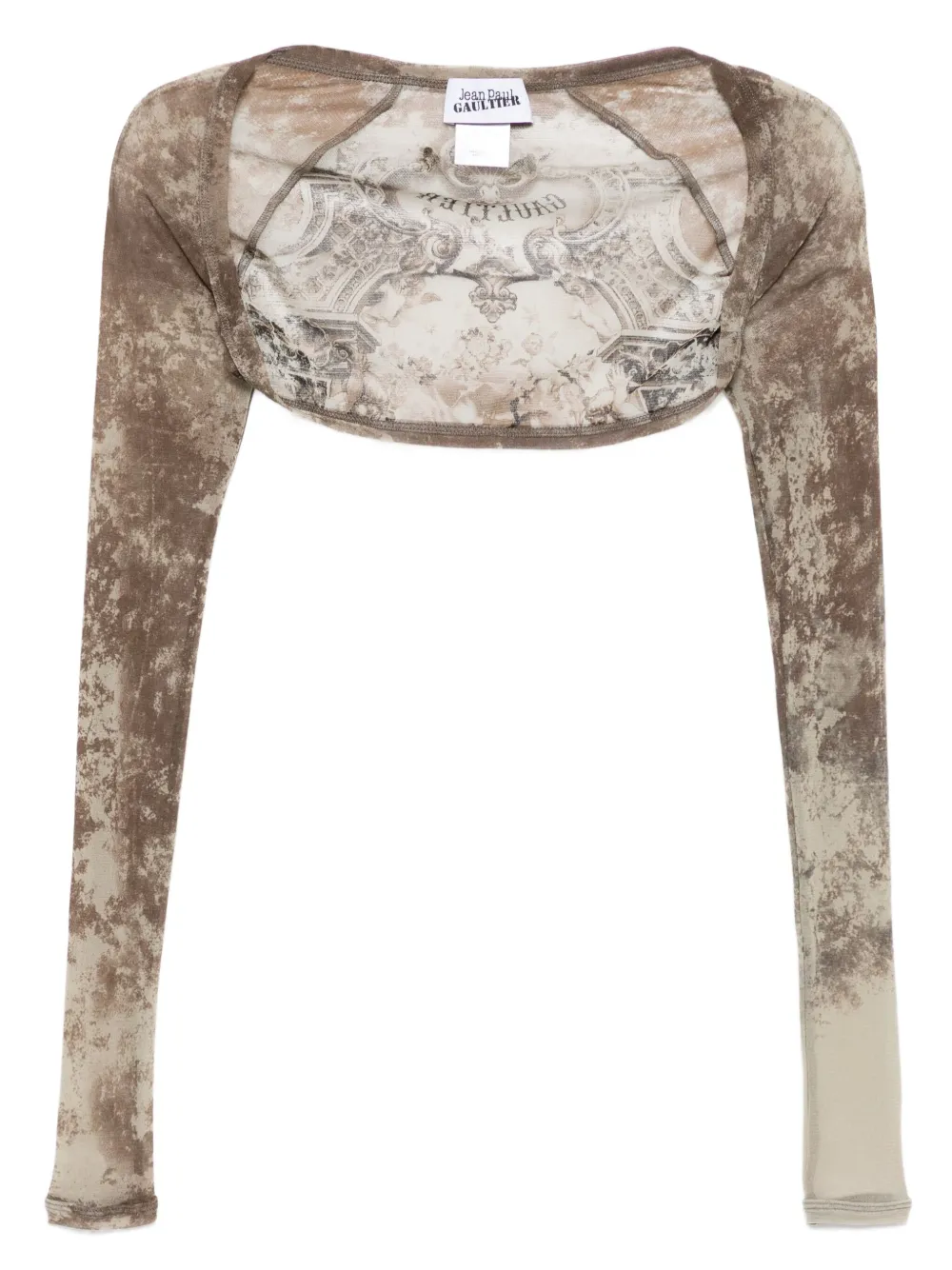 Jean Paul Gaultier Médaillon top Bruin