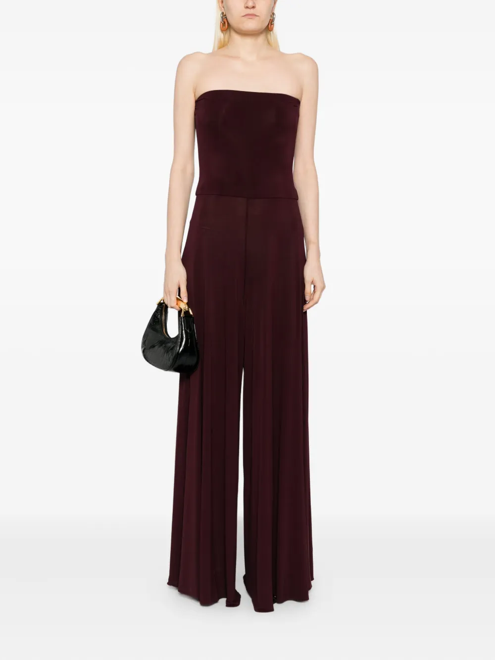 Alaïa jersey bustier jumpsuit | Full Length | Image 2