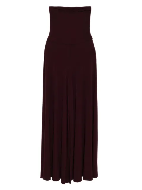 Alaïa jersey bustier jumpsuit