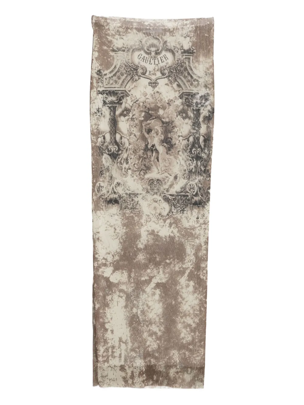 Jean Paul Gaultier Médaillon rok Bruin