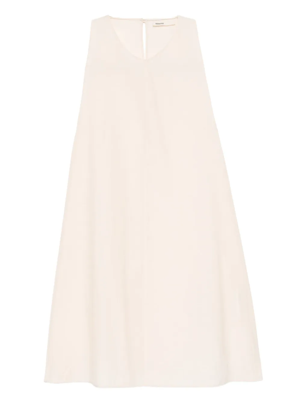 KHAITE sleeveless dress | Neutrals | Image 1