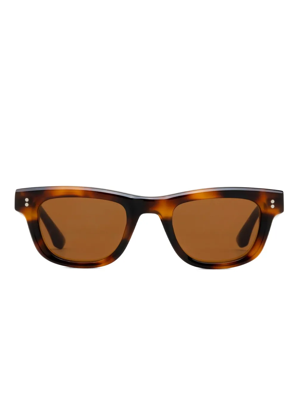 Chimi 08 Core zonnebril met schildpadschild design Bruin