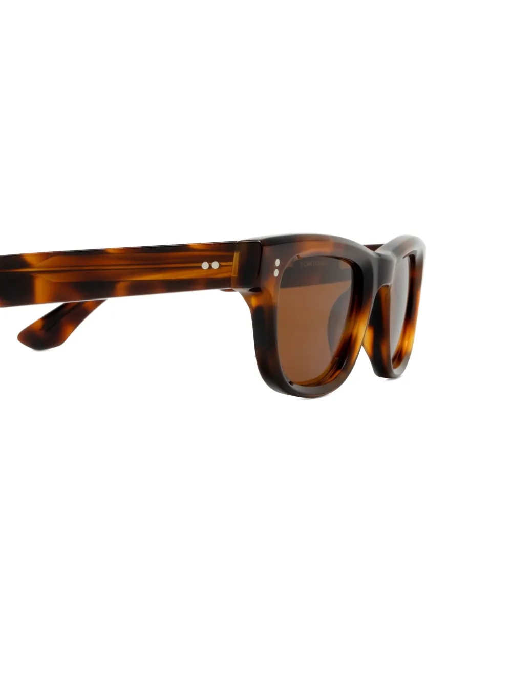 Chimi 08 Core zonnebril met schildpadschild design Bruin