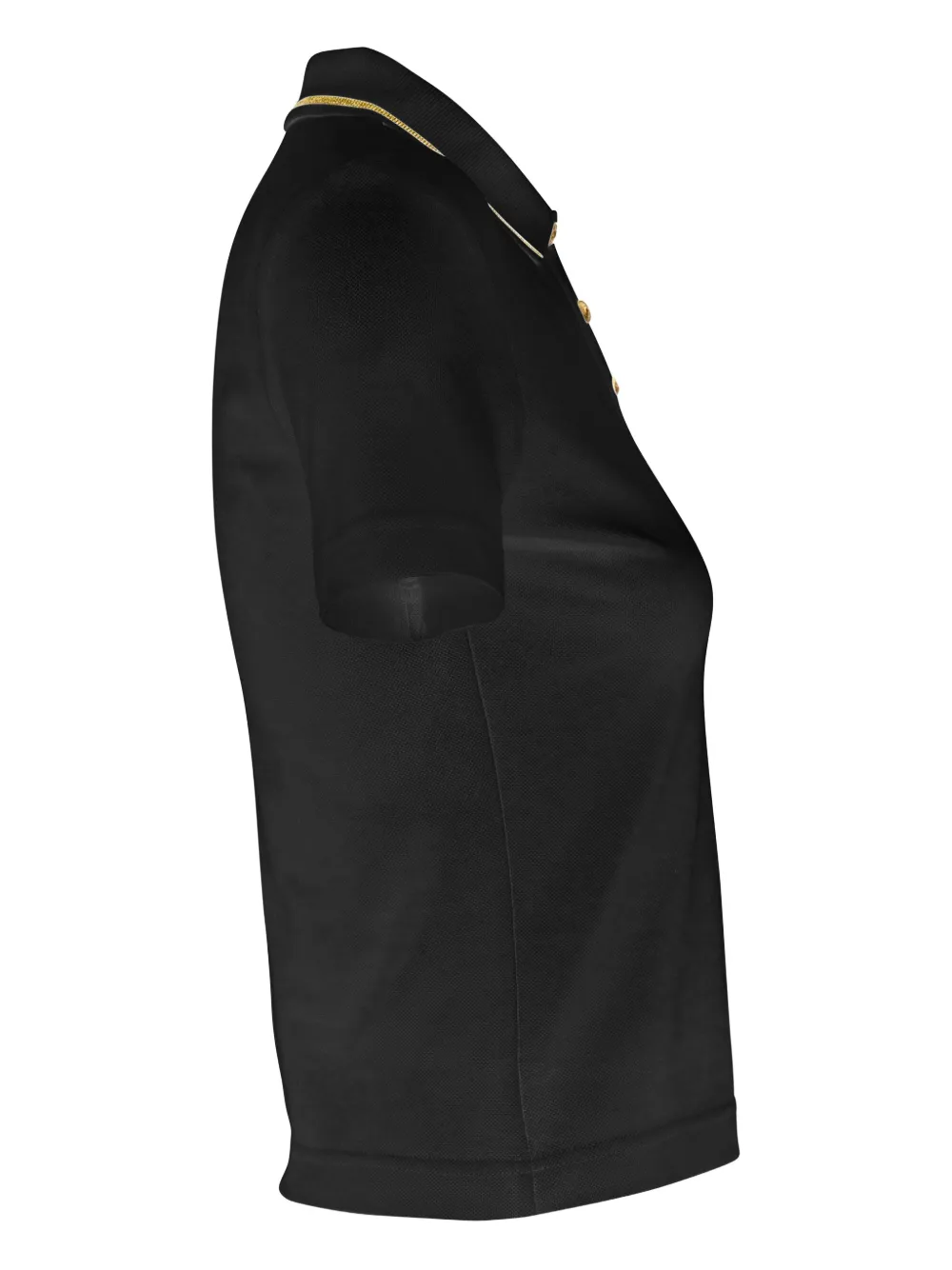 Versace Jeans Couture Poloshirt met geborduurd logo - Zwart