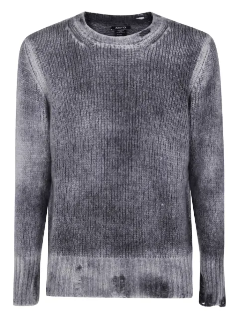 Avant Toi ribbed distressed cashmere sweater