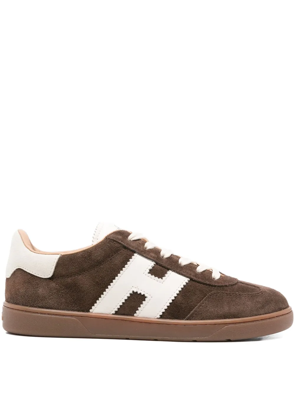Hogan Cool suede sneakers Brown