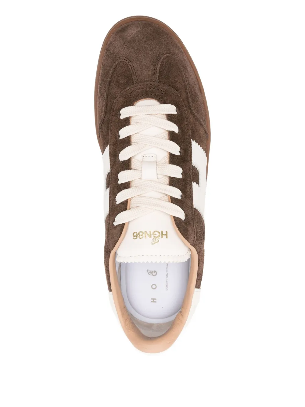 Hogan Cool suede sneakers Brown