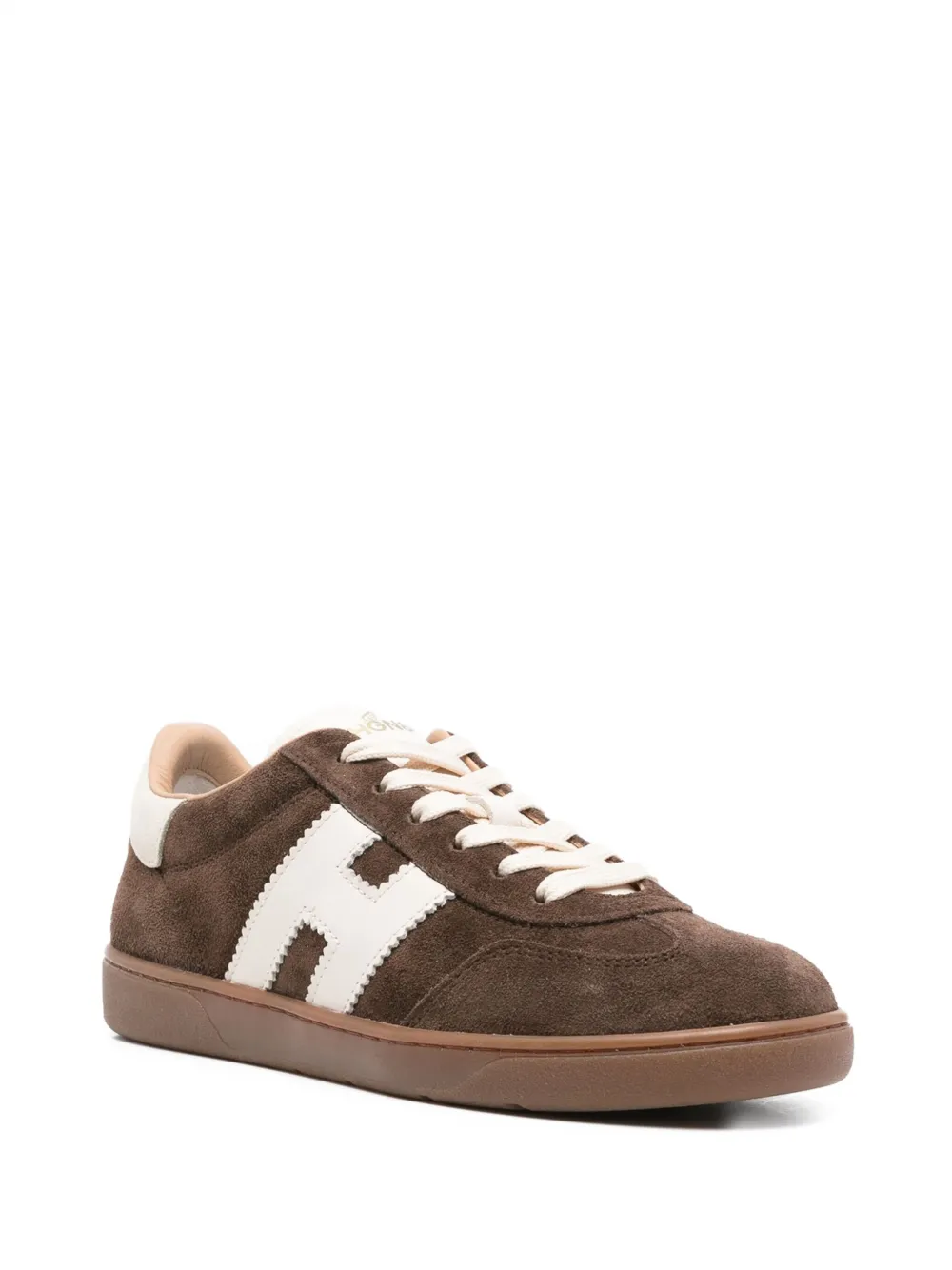 Hogan Cool suede sneakers Brown