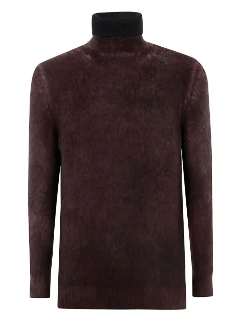 Avant Toi high-neck brushed sweater