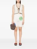 Ba&Sh crochet tie-front vest - White