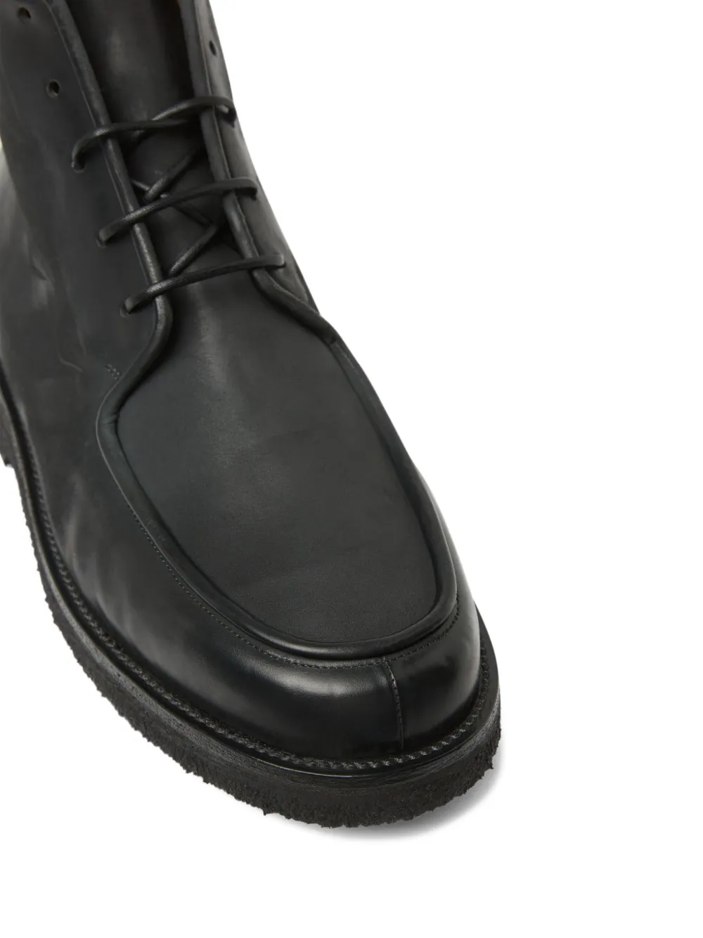 Marsèll Leren desert boots Zwart