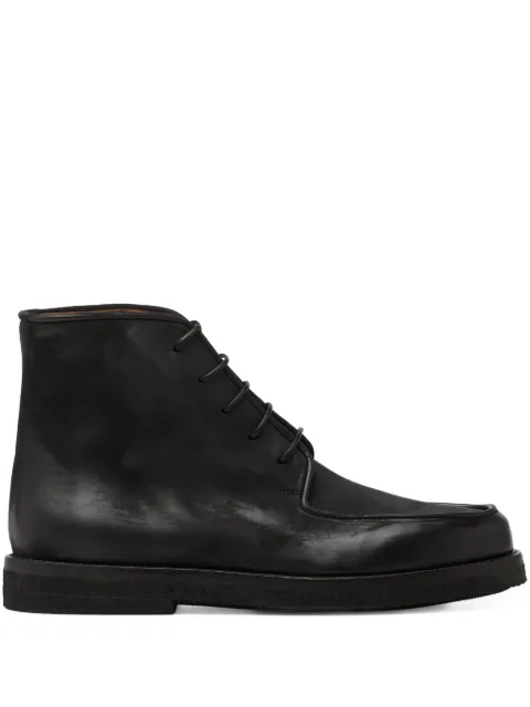 Marsèll lace-up leather desert boots