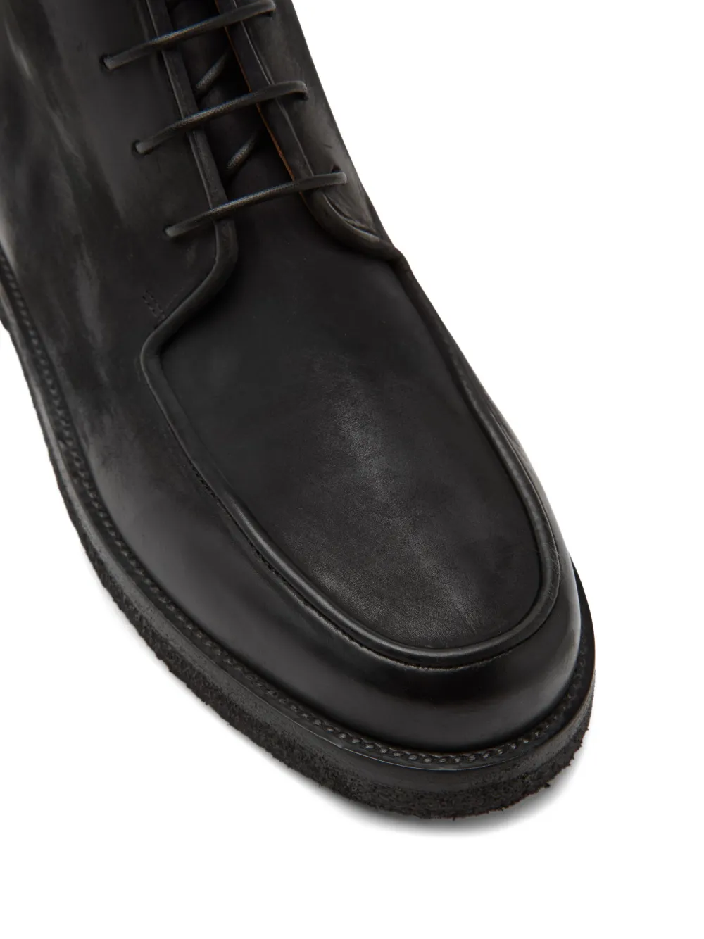 Marsèll Leren desert boots Zwart