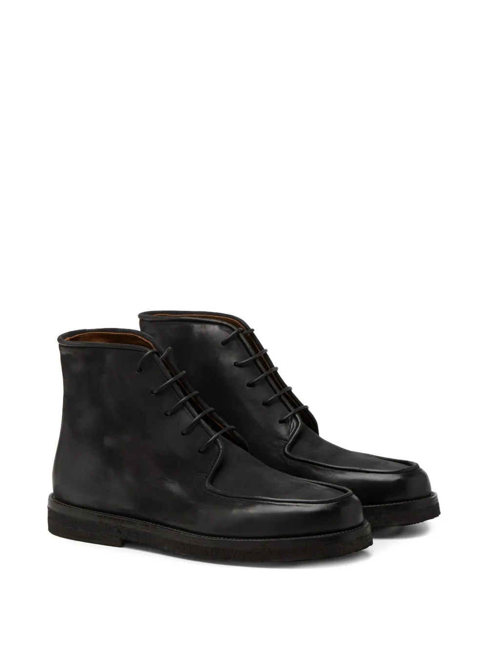 Marsèll Bota de couro com cadarço | Bota desert | Image 2