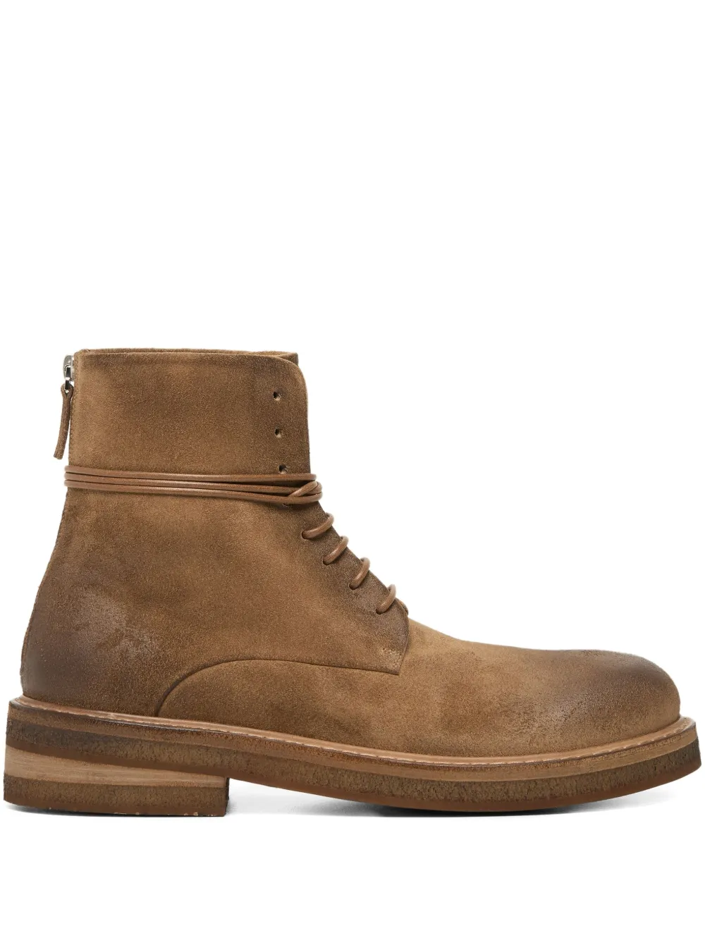 Marsèll Parrucca lace-up suede boots | Brown | Image 1