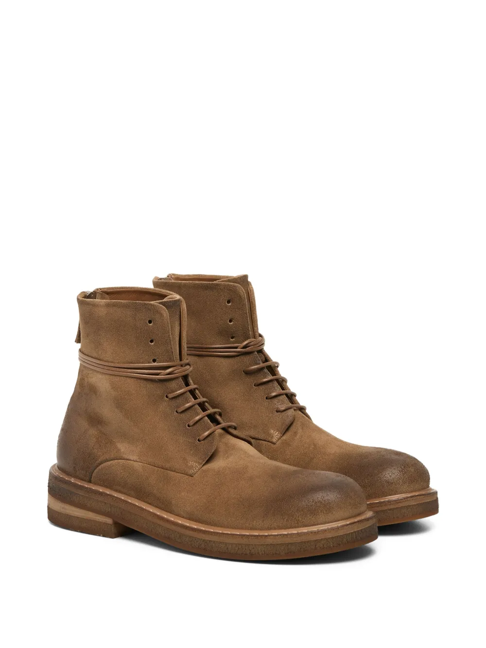 Marsèll Parrucca lace-up suede boots | Biker Boots | Image 2