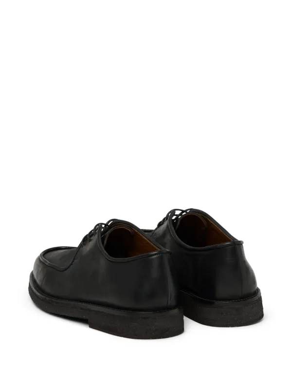 Marsèll Moccar Leather Derby Shoes | Black | FARFETCH