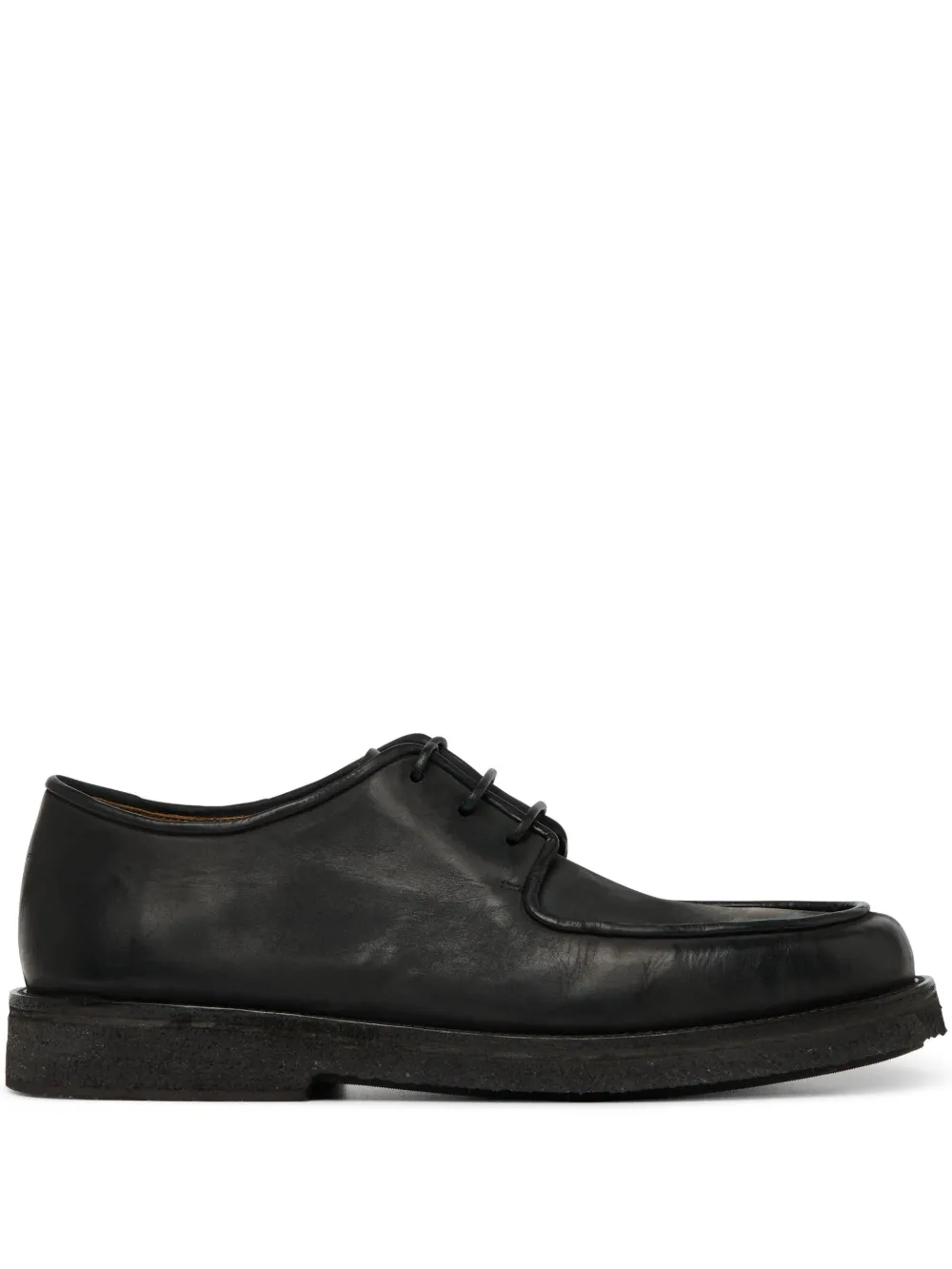 Marsèll leather lace-up derby shoes Black