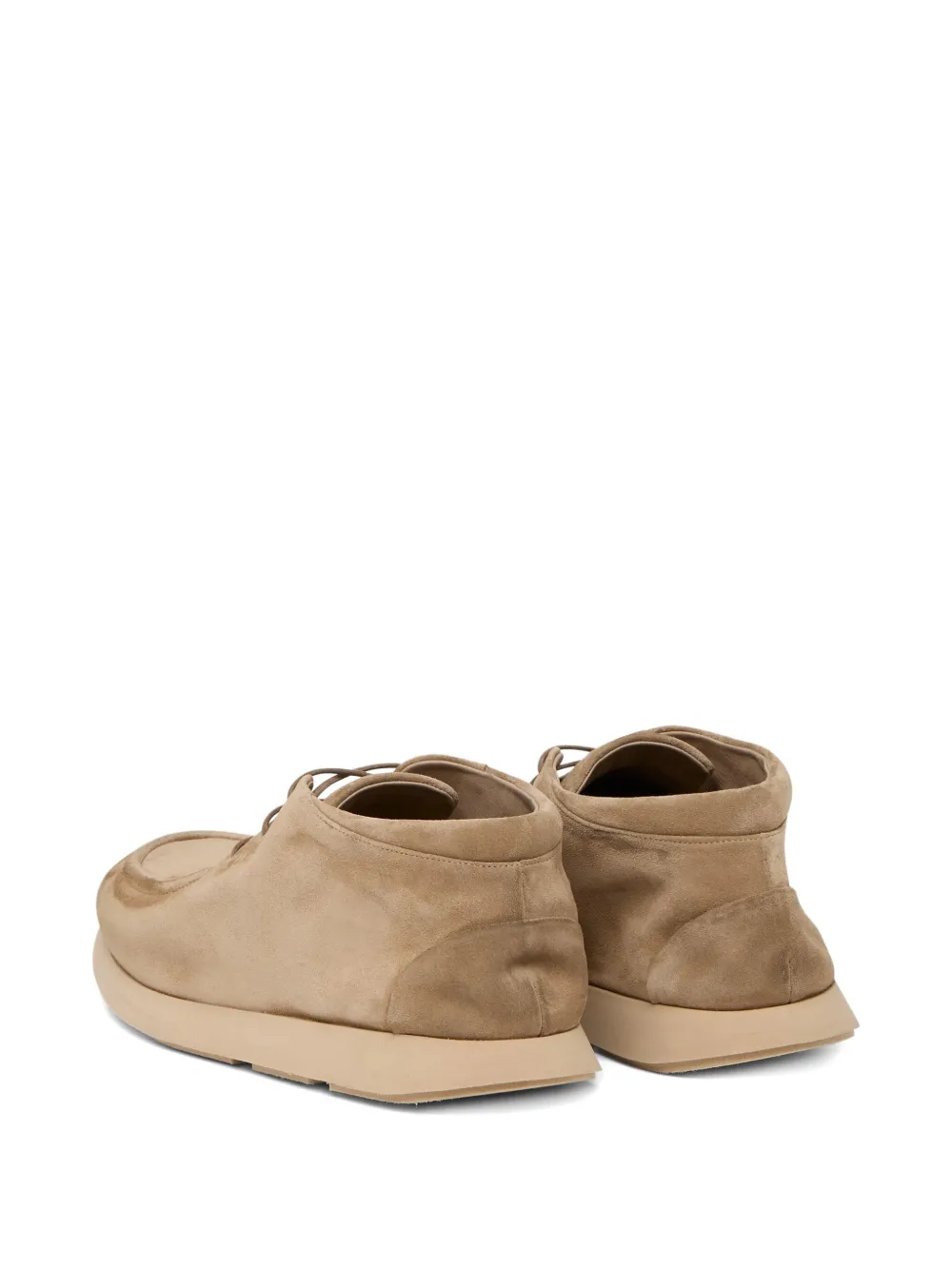 Marsèll Suede Lace-up Derby Shoes In Brown
