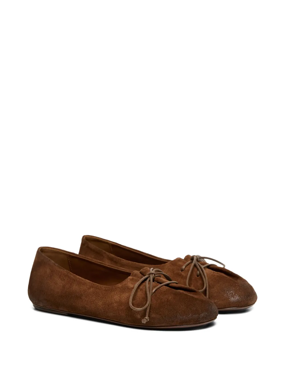 Marsèll Girella lace-up suede ballet flats | Image 2