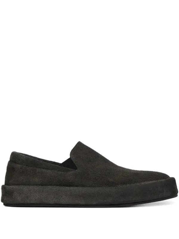 Marsèll Black Suede  Loafers Marsèll: Black Borsone Loafers | SSENSE main image 2