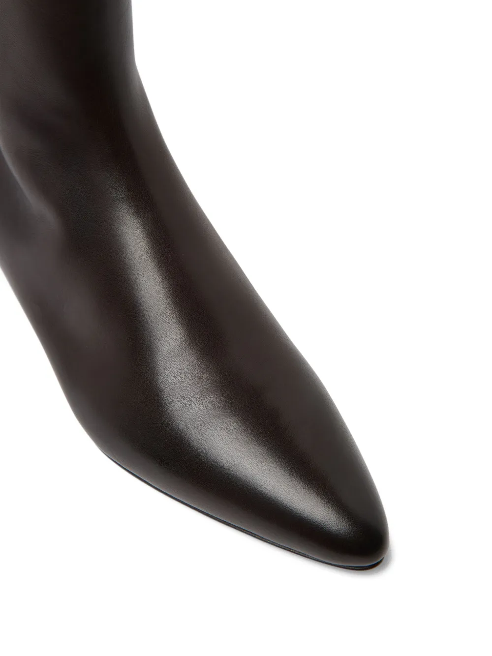 Marsèll Kitten-heel Pointed-toe Boots In Brown